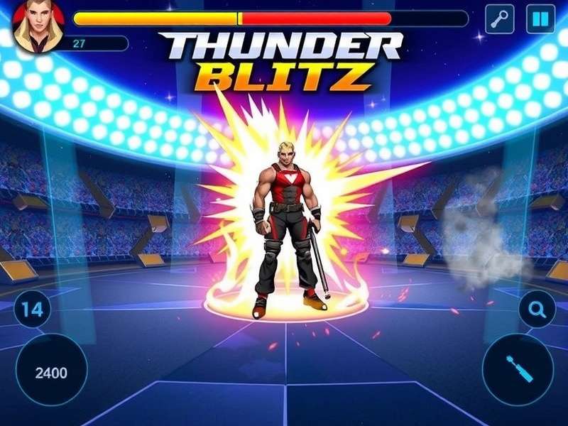 Thunder Blitz Character Selection Screen