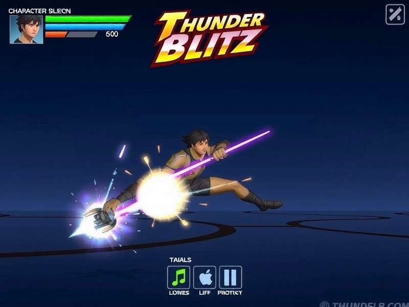 Thunder Blitz Battle Scene